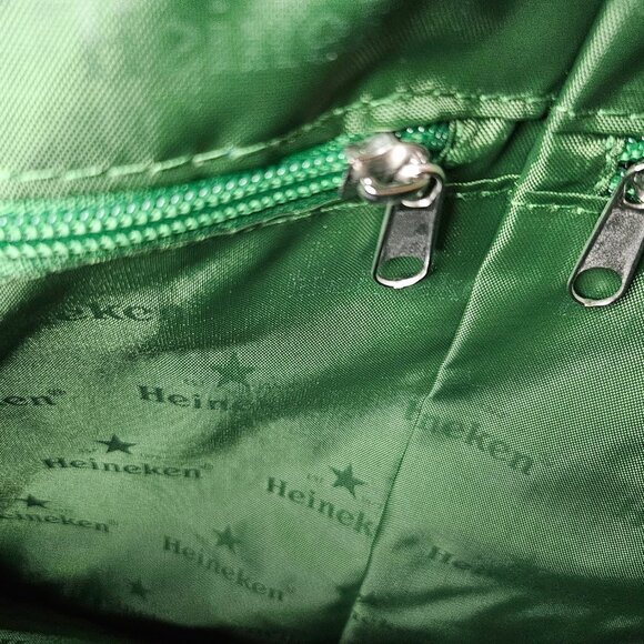 Heineken Logo Shoulder Strap Padded Laptop Bag - Picture 8 of 8